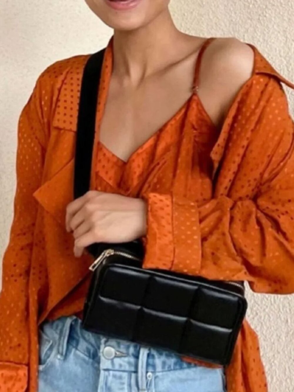 Amanda Uprichard Quilted Faux Leather Belt Bag Crossbody Black NWT